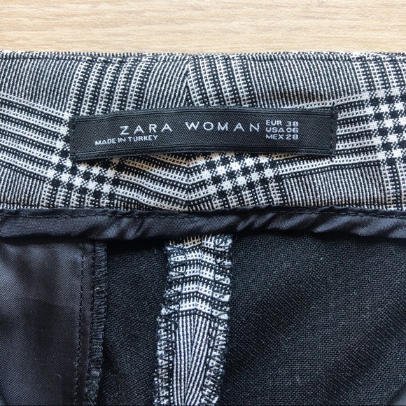 Zara Plaid Pants - Picture 3 of 4
